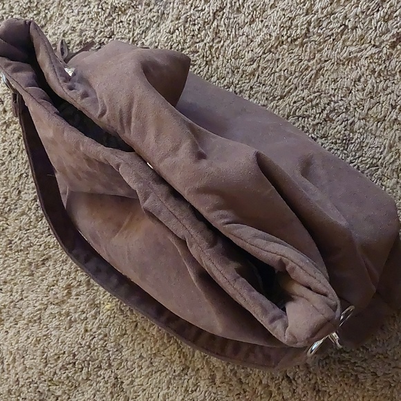 Bella Russo Suede handbag Tote Purse NEW - Picture 6 of 6